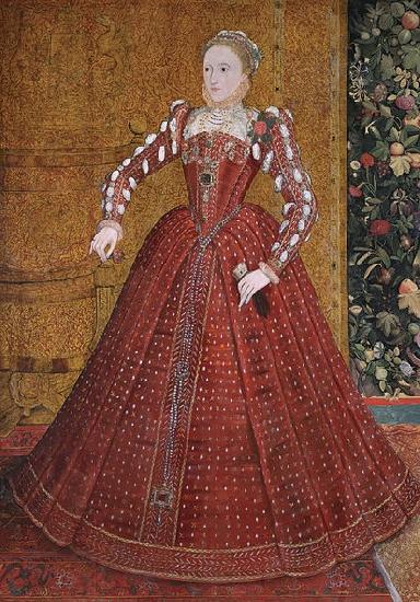 Steven van der Meulen Queen Elizabeth I oil painting picture